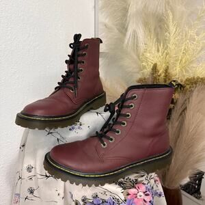 Dr Martens Luana Leather Boots Size 8